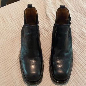 Cole Haan Black Leather Boots